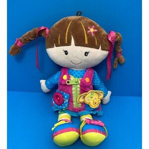 June Garden Dressy Friends Scarlett Doll - Montessori Sensory Learning Toy